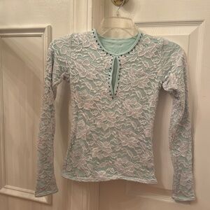 Trixie Pixie Baby Custom Figure Skating Top fits girls 12yo